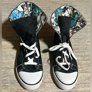 Coach Bonney high top Foldover sneakers